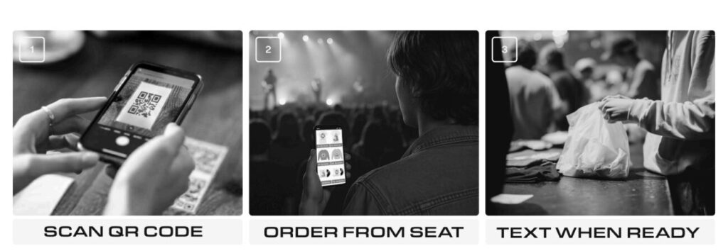 Fans at a live event