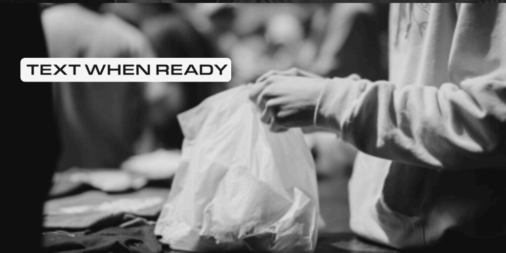 Text when ready
